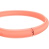 TRIXIE Silikonowa obręcz z lampą błyskową - koralowa L-XL