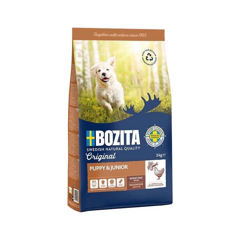 BOZITA Original Puppy and Junior 12 kg