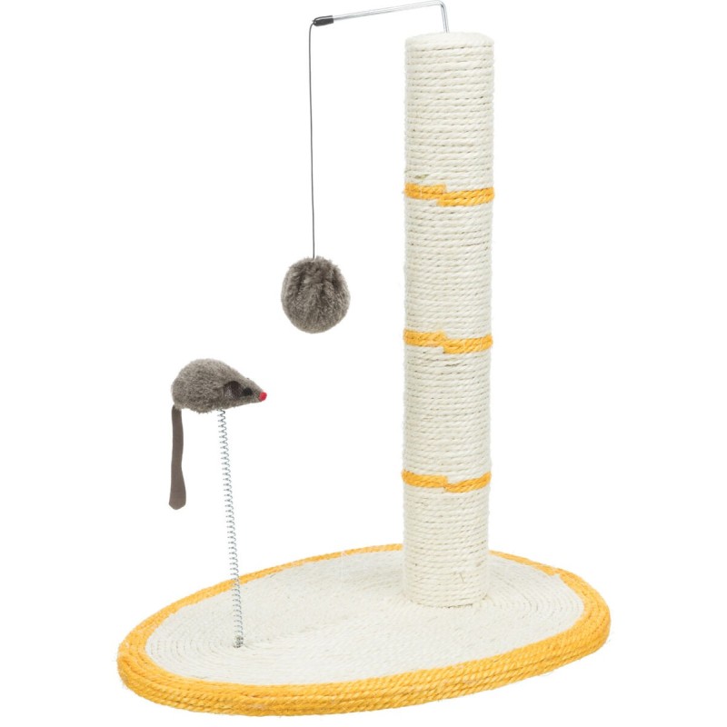 TRIXIE Drapak z piłką i myszką 50,5cm