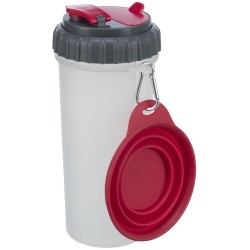 TRIXIE Pojemniki Podróżny na wodę i karmę 23 cm