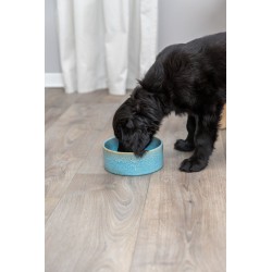 TRIXIE Miska ceramiczna dla psa - niebieski 0,9l