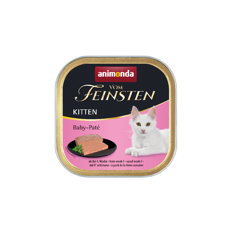 ANIMONDA Cat Vom Feinsten Baby-Paté - Delikatna pasta mięsna 32x 100g