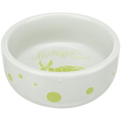 TRIXIE Miska ceramiczna dla królika z nadrukiem 250 ml / ø 11 cm