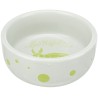 TRIXIE Miska ceramiczna dla królika z nadrukiem 250 ml / ø 11 cm