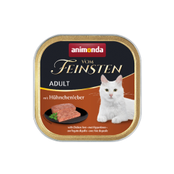 ANIMONDA Cat Vom Feinsten Adult - Wątróbka z kurczaka 32x 100g