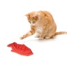 PETSTAGES Mata FUN FEED dla kotów - czerwony