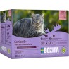 BOZITA Senior 8+ mięsne kawałki w sosie z kurczakiem i wołowiną 12x 85g (multibox)