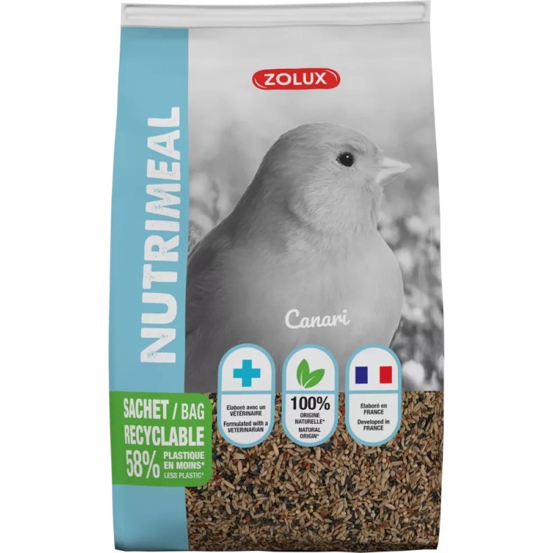 ZOLUX Nutrimeal mieszanka dla kanarków 800g