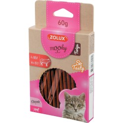 ZOLUX Przysmak MOOKY TWIGS dla kota z wołowiną 60g