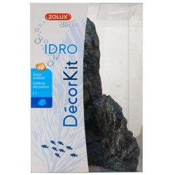 ZOLUX Dekoracja akwariowa Idro Kit Black Stone S