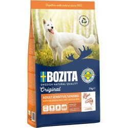 BOZITA Original Adult Sensitive Skin and Coat 3 kg