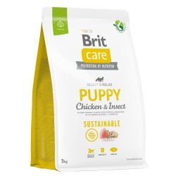 BRIT CARE Dog Sustainable Puppy Chicken & Insect 12kg