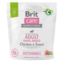 BRIT CARE Dog Sustainable Adult Small Chicken & Insect 7 kg