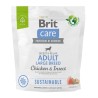 BRIT CARE Dog Sustainable Adult Large Breed Chicken & Insect 3 kg