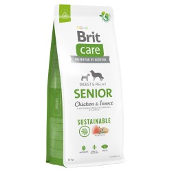 BRIT CARE Dog Sustainable Senior Chicken & Insect 3 kg