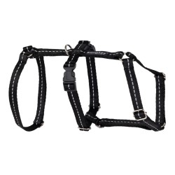 AMIPLAY Reflective Szelki regulowane Safety - Czarny S