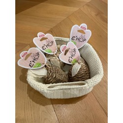 ZOLUX Zabawka Ehop marchewka z liści kukurydzy