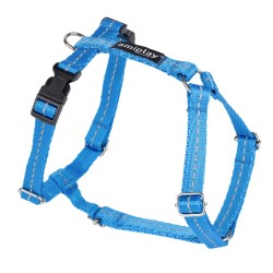 AMIPLAY Reflective Szelki regulowane Guard - Niebieski L
