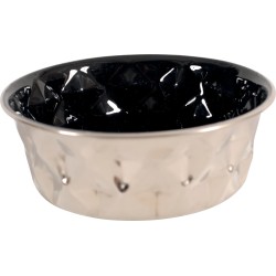 ZOLUX Miska Inox Diamond 550 ml - czarna