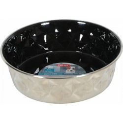 ZOLUX Miska Inox Diamond 550 ml - czarna