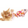 CATIT Groovy fish zabawka dla kota z kocimiętką ładowana USB 25cm - kol. różowy