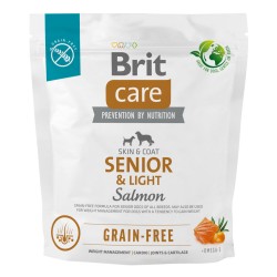 BRIT CARE Dog Grain-Free Senior and Light Salmon 3 kg