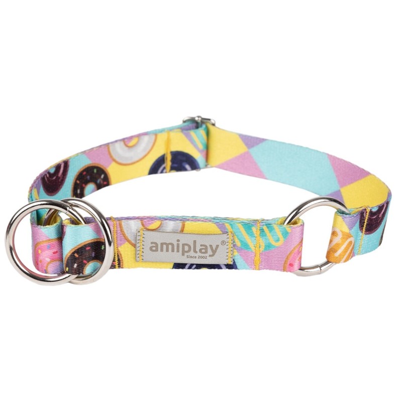 AMIPLAY BeHappy Obroża półzaciskowa - Donut XL