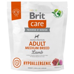 BRIT CARE Dog Hypoallergenic Adult Medium Lamb 3 kg