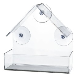 TRIXIE Karmnik przezroczysty na szybę 225 ml/15 x 15 x 6 cm