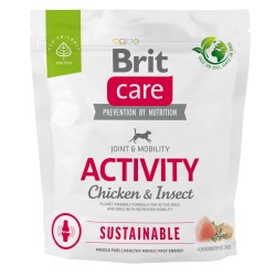 BRIT CARE Dog Sustainable Activity Chicken Insect 3 kg