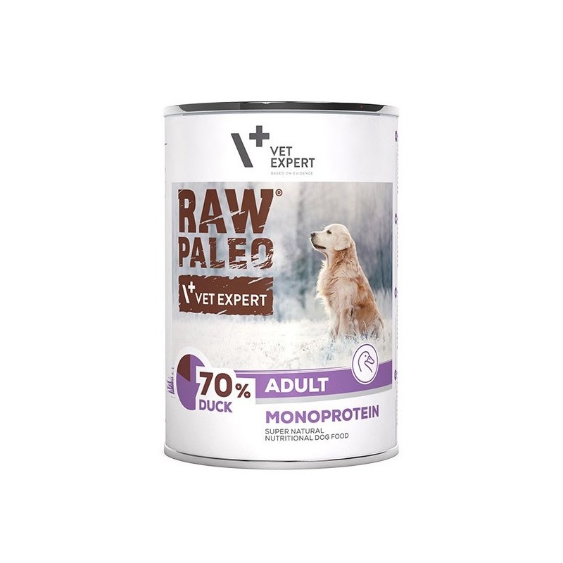 RAW PALEO Adult Duck Monoprotein 400g
