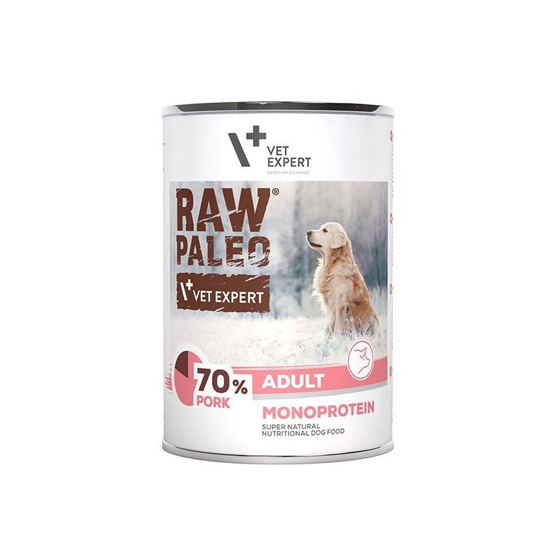 RAW PALEO Adult Pork Monoprotein 400g