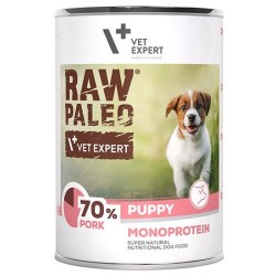 RAW PALEO Puppy Pork Monoprotein 400g