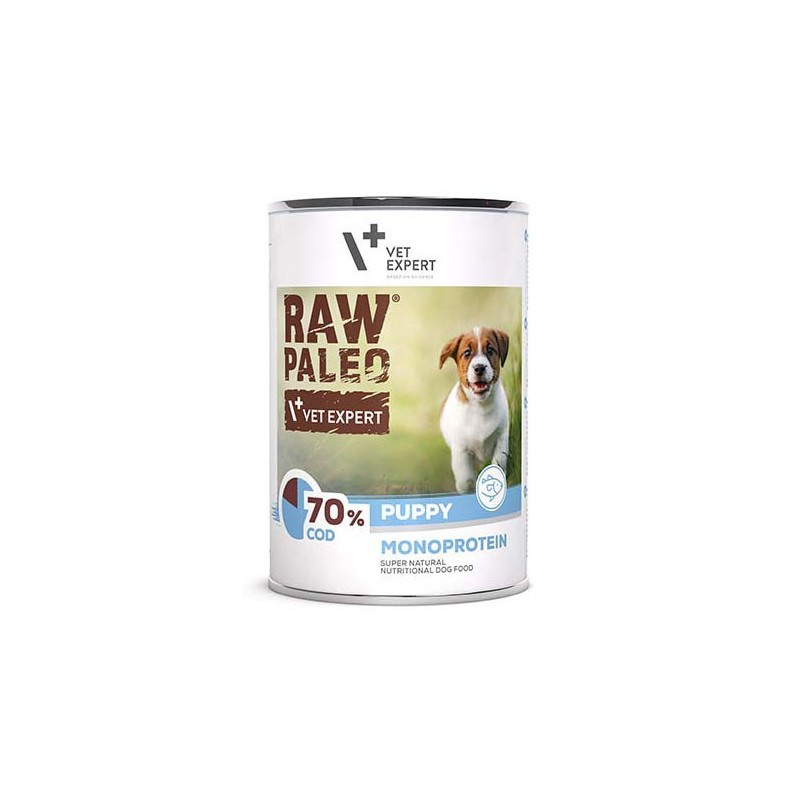 RAW PALEO Puppy Cod Monoprotein 400g