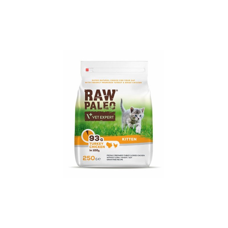 RAW PALEO Kitten Turkey and Chicken 2kg