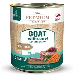 POKUSA Premium Selection Adult Sensitive Koza z marchewką 800g