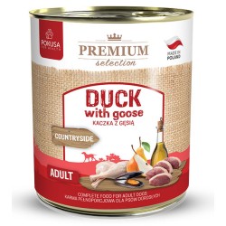 POKUSA Premium Selection Adult Kaczka z gęsią 800g