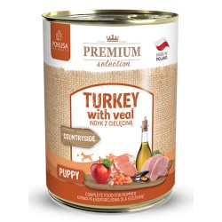 POKUSA Premium Selection Puppy Indyk z cielęciną 800g