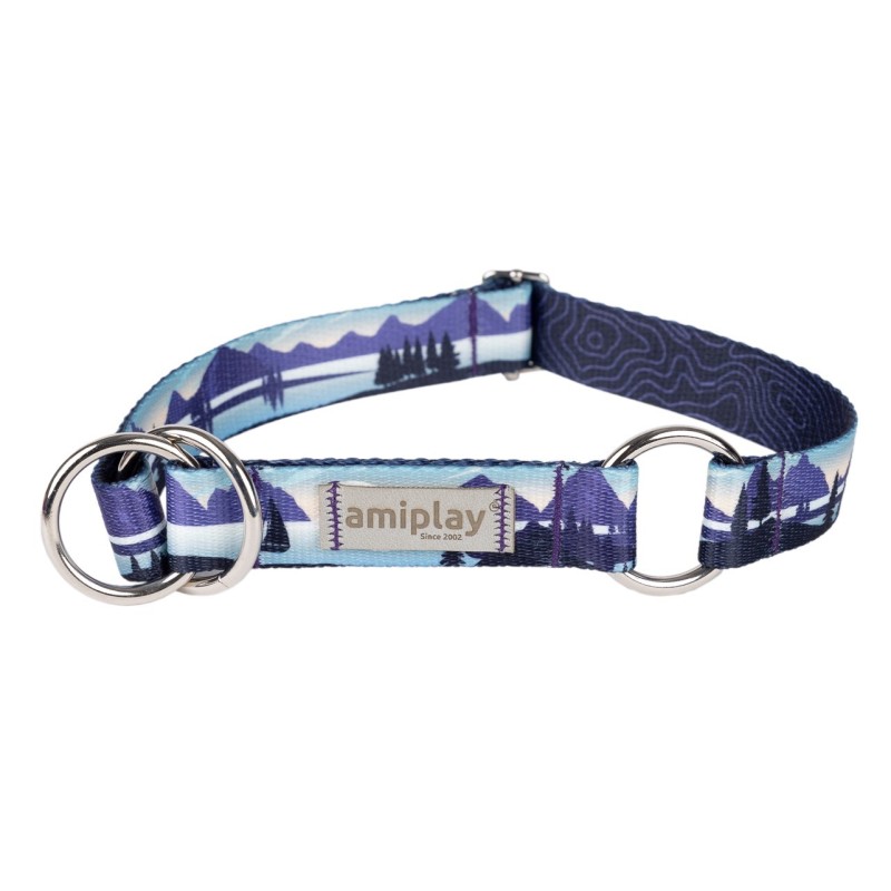 AMIPLAY BeNature Obroża półzaciskowa -Trails L