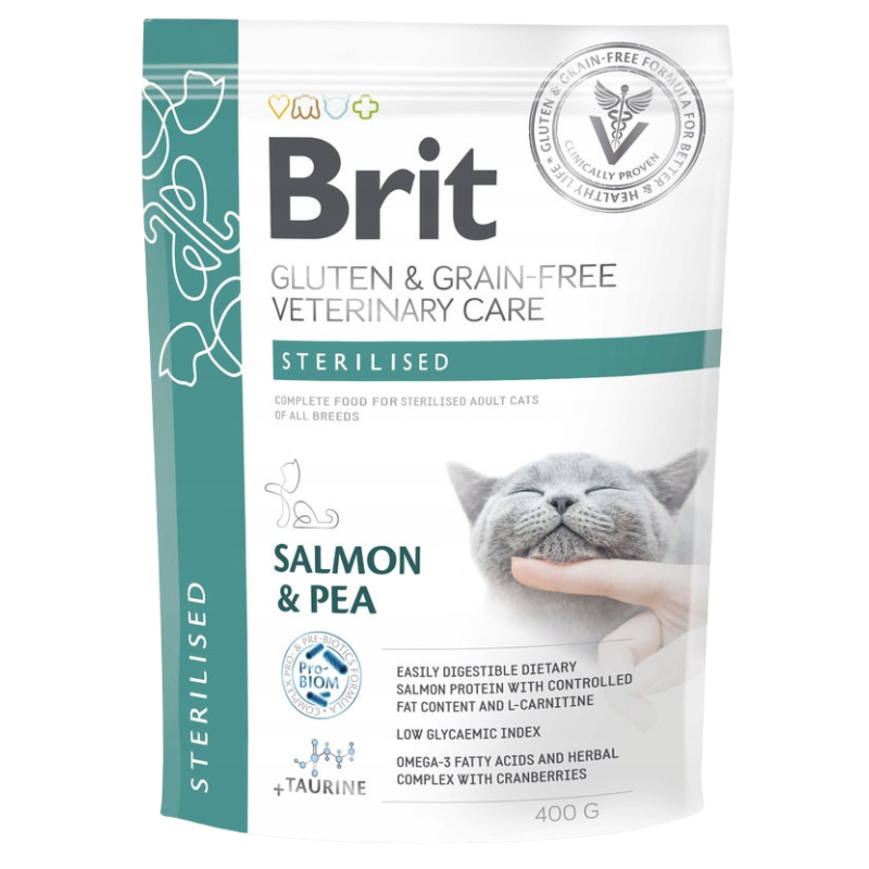 BRIT Grain Free Veterinary Care Cat Sterilised 2kg