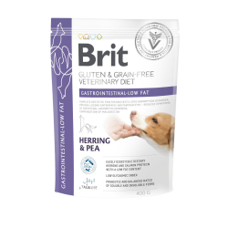 BRIT Grain Free Veterinary Diets Dog Gastrointestinal-Low Fat 400g