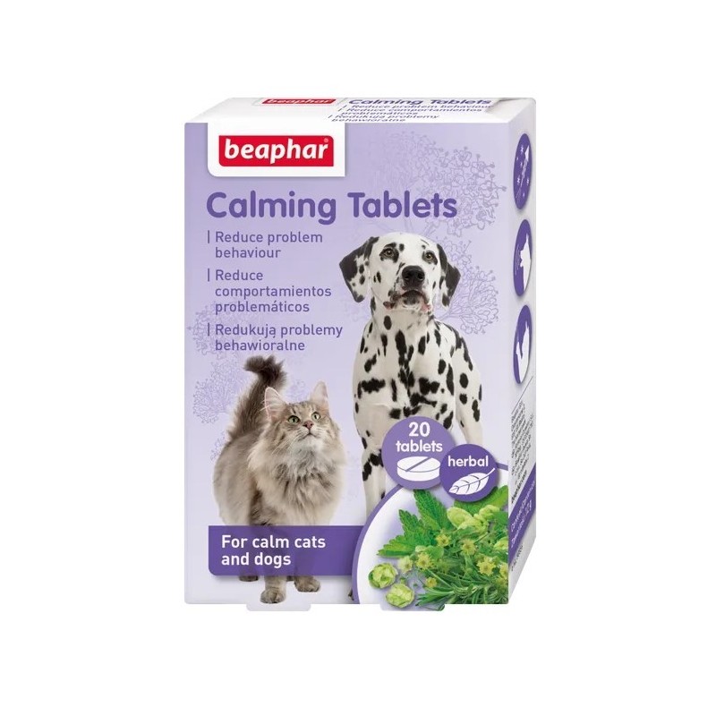BEAPHAR Calming tablets - tabletki uspokajające 20szt