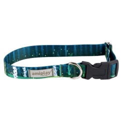 AMIPLAY Obroża regulowana Be Nature - Forest M