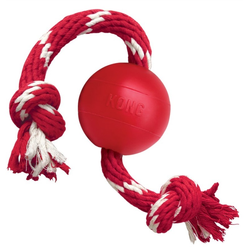 KONG Ball with Rope S