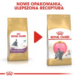 ROYAL CANIN FBN British Shorthair Kitten 2kg PROMO Uszkodzenie ubytek
