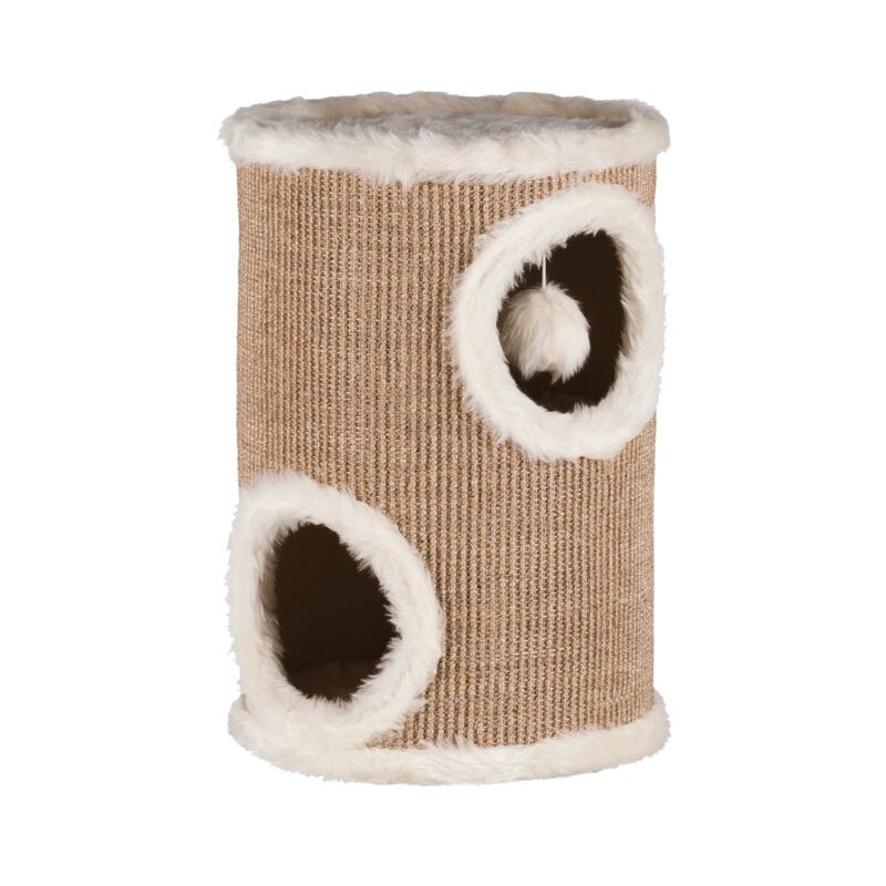 TRIXIE Drapak Wieża dla kota Edoardo 50 cm - szarobrązowy