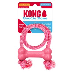 KONG Puppy Goodie Bone with rope XS