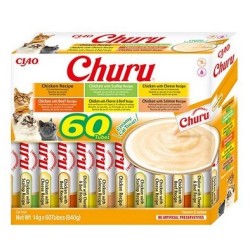 INABA CAT CHURU Variety Chicken 60x 14g (840g)