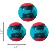 KONG Squeezz Action Ball Red L