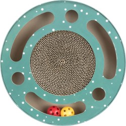 TRIXIE Drapak świąteczny okrągły karton/plastik 33 x 5,5 cm